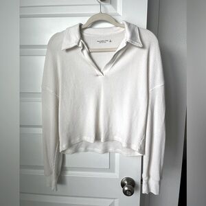 Abercrombie and Fitch collared sweater
